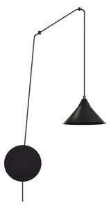 Lustră pe cablu ABRAMO 1xE27/15W/230V negru