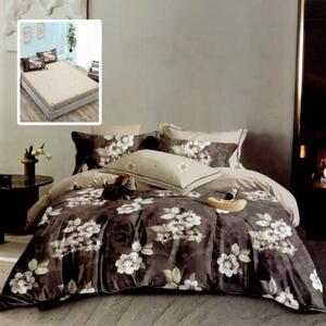 LENJERIE FINET 6 PIESE CU HUSĂ – 160×200 ȘI 180×200 (HF6P285)