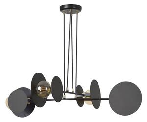 Lustră pe cablu IDEA 4xE27/15W/230V negru