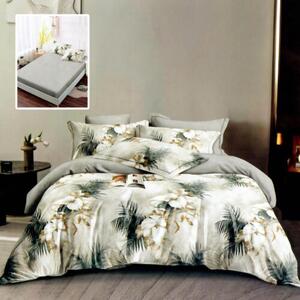 LENJERIE FINET 6 PIESE CU HUSĂ – 160×200 ȘI 180×200 (HF6P295)