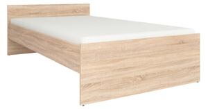 Pat de o persoană 120 cm Nepo Plus 10 (stejar sonoma) . 1098318