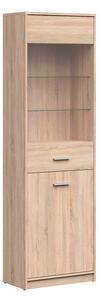 Vitrină Nepo Plus 23 (stejar sonoma) . Promo -17%. 1098369