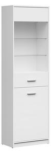 Z0ND0 Vitrină Nepo Plus 23 (alb) . 1098364