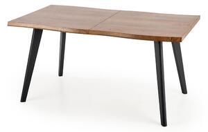 Masa extensibila Sanvi 150-210x90 cm - naturala / neagra