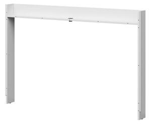 Z0ND0 Raft multimedia pentru patul Tetrix 8 (alb lucios) (cu iluminat LED,cu USB). Promo -31%. 1098502