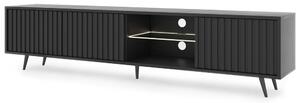 Masă TV Biel 175 (cu iluminat) (negru). Promo -22%. 1098825