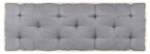 Pernă pentru canapea din paleți, antracit, 120 x 40 x 7 cm