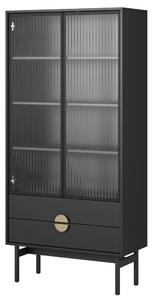 Z0ND0 Vitrină Stellia S7 (negru). 1099073