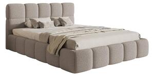Pat matrimonial 180 cm Cirsten 180B (cu somieră) (Gri deschis). Promo -14%. 1099490