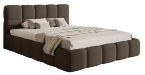 Pat matrimonial 180 cm Cirsten 180B (cu somieră) (maro). Promo -20%. 1099543