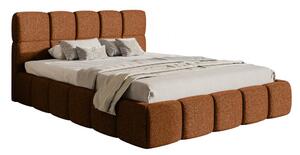 Pat matrimonial 180 cm Cirsten 180B (cu somieră) (cupru). Promo -16%. 1099493