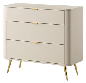 Comodă Ovenia O5 (bej). Promo -20%. 1099604