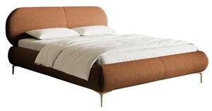 Pat matrimonial 180 cm Octave 180B (cu somieră) (miere + auriu). Promo -16%. 1099971