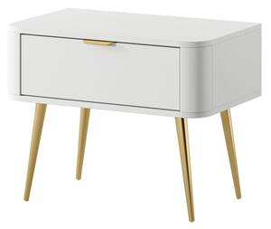 Noptieră Ovenia O6 (alb). Promo -17%. 1100307