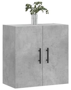 Dulap de perete, gri beton, 60x31x60 cm, lemn compozit