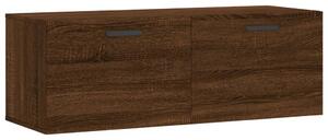 Dulap de perete, stejar maro, 100x36,5x35 cm, lemn prelucrat