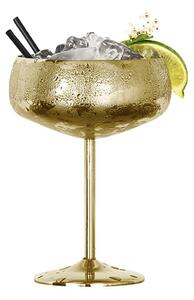 Set 2 pahare cocktail, Quasar & Co.®, otel inoxidabil, h 16 cm, 400 ml, Golden Blonde