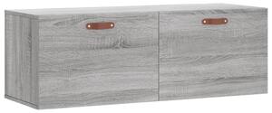 Dulap de perete, gri sonoma, 100x36,5x35 cm, lemn prelucrat