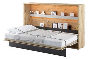 Pat rabatabil Concept Pro Lenart IISingle, Gri deschis, 120x200, PAL laminat, Somiera patSomiera pat, 15x21x14cm