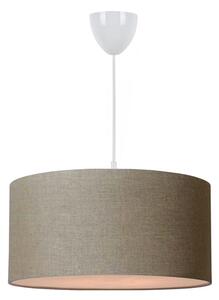 Lustra cu o singura lumina PWL-1091, E27 bej, 38x70 cm