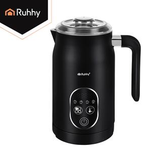 Spumant de lapte electric Ruhhy - funcție spumă caldă/rece, pentru Latte, Cappuccino și Frappé, 2 teluri de spumare incluse