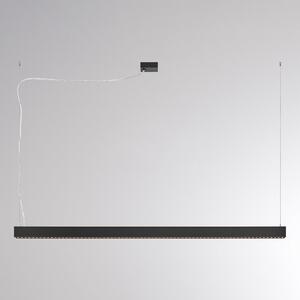 Molto Luce Lampă suspendată LED PERFORA PROLINE XL, negru, 159 cm, DALI, lumină orientată, reglabil, Negru, Camera de zi / sufragerie, Aluminiu, Modern