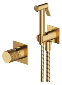 Set de dus igienic Omnires Contour, auriu periat