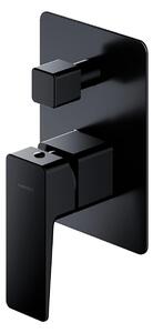 Baterie dus incastrata Omnires Parma negru mat