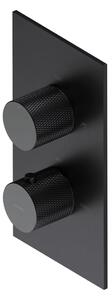 Baterie dus incastrata termostatata Omnires Contour antracit