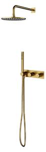 Set de dus incastrat, Omnires CONTOUR, auriu periat