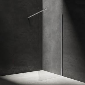 Paravan de dus Walk In, Omnires MARINA, 80 cm, crom lucios