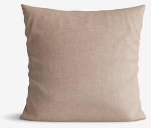 Goldea față de pernă decorativă peru - latte 50 x 50 cm