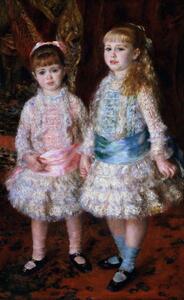 Pierre Auguste Renoir - Artă imprimată Pink and Blue or, The Cahen d'Anvers Girls, 1881, (24.6 x 40 cm)