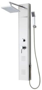 SCHÜTTE Panou de duș baterie cu monocomandă TAHITI, oțel inoxidabil 60035