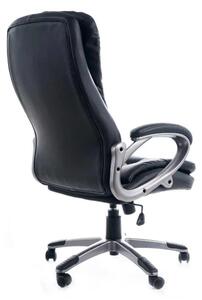 Scaun de birou Q-270 piele ecologică negru