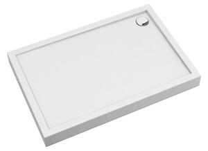 Cadita de dus, Omnires CAMDEN, 80 x 120 cm, acril, alb lucios