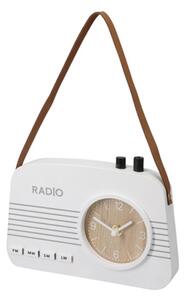 Ceas White Radio din lemn 22x16 cm