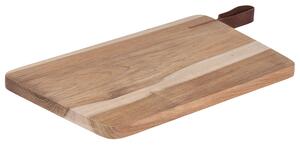 Tocator Kitchen din lemn cu agatatoare 30x18 cm