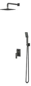 Set de dus incastrat Omnires PARMA, grafit periat