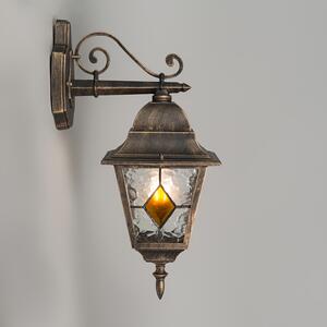 Lanternă de perete în aer liber de bronz vintage - Antigua