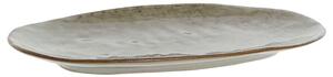 Platou oval Pebble din ceramica, turcoaz 28.1x16.5 cm