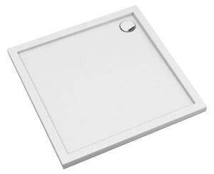 Cadita de dus, Omnires MERTON, 80 x 80 cm, acril, alb lucios