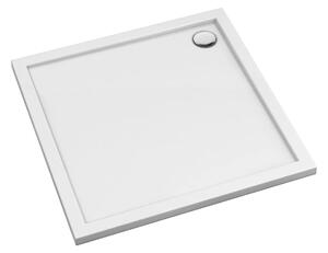 Cadita de dus, Omnires MERTON, 90 x 90 cm, acril alb lucios