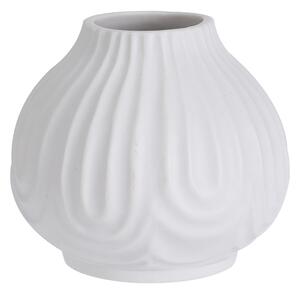 Vaza Mirabelle din ceramica alba 11 cm