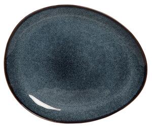 Platou Blue din ceramica 37x30 cm