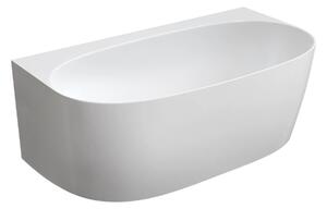 Cada freestanding, Omnires VALENCIA M+ , 158 x 86 cm, alb lucios