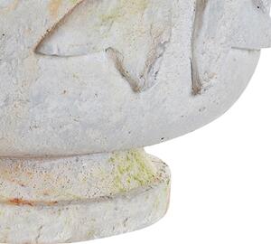 Ghiveci Magnezia alb antichizat 40x31 cm