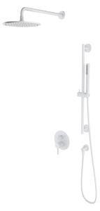 Set de dus incastrat Omnires Y, alb mat