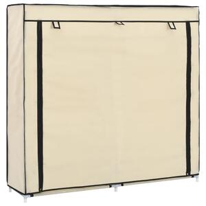 Pantofar cu husă, crem, 115x28x110 cm, material textil