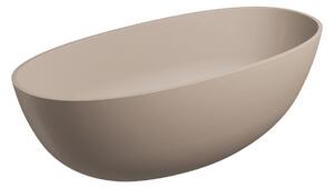 Cada freestanding, Omnires SHELL M+, 160 x 75 cm, bej mat